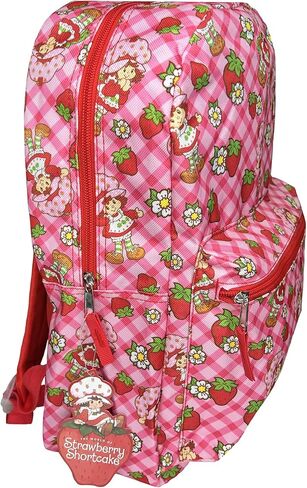 Fast Forward Strawberry Shortcake Pink Backpack, 16 inch, Floral Design in Saudi Arabia
