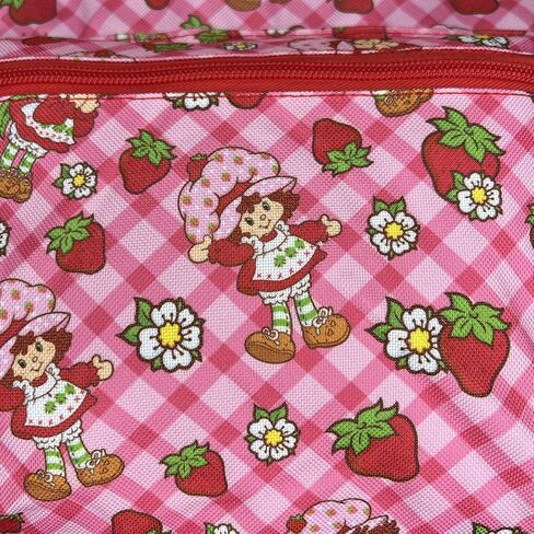 Fast Forward Strawberry Shortcake Pink Backpack, 16 inch, Floral Design in Saudi Arabia