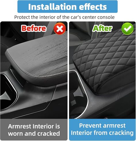 غطاء مسند ذراع وحدة التحكم المركزية لسوبارو Outback 2020 2021 2022 2023 2024 2025 مغطى بالكامل مضاد للخدش ملحقات داخلية in Kuwait