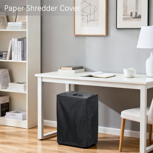 غطاء تمزيق الورق متوافق مع BONSEN S3112، مقاوم للماء 420D أكسفورد 12 ورقة و16 ورقة أغطية تمزيق بطاقات الائتمان ذات القطع الصغير للمكتب المنزلي، غطاء فقط (15.6 بوصة طول × 10.6 بوصة عرض × 19.7 بوصة ارتفاع) in Kuwait