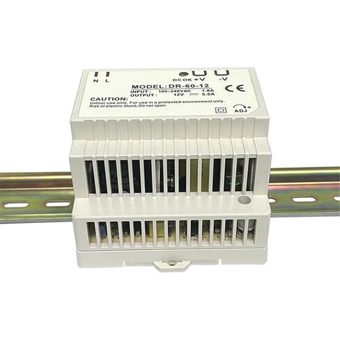 1pcs 60W 5V 12V 15V 24V Output Voltage DR-60 Series Din Rail Type Small Volume Switching Power Supply Transformer(DR-60-5) in Saudi Arabia