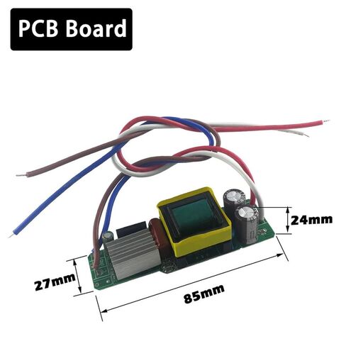 1pcs LED Driver 20W 24W 30W 36W Adapter Transformer 300mA 450mA 600MA 900MA Power Supply Floodlight LED Driver Light Power Supply(PCB Board,39-85V 450mA) in Saudi Arabia
