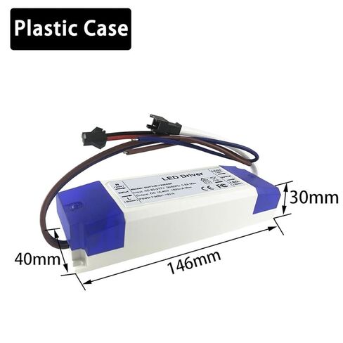 1pcs LED Driver 40W 48W 50W 60W Lighting 450mA 600mA 900mA 1500mA 1800mA 2100mA Power Supply(Plastic Case,DC18-39V 1200mA) in Saudi Arabia