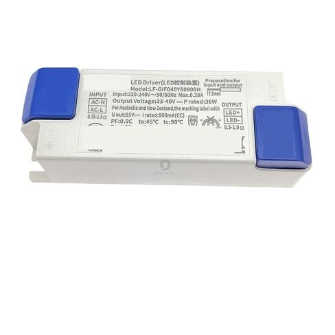 1 قطعة LED سائق LF-GIF040YS 800mA-1050mA DC33-40V PF 0.9 الحرة وميض الإضاءة محول التيار الكهربائي (LF-GIF040YS0950H) in Saudi Arabia