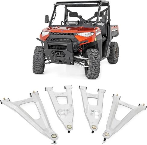 Rough Country High Clearance FWD Offset A-Arms for Polaris Ranger XP 1000-93155 in Kuwait