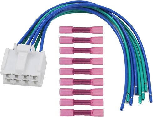 8 Wires HVAC A/C Climate Control Panel Connector Wiring Harness Pigtail Plug for Toyota Tacoma 2004-2015 2.7L/4.0L Replaced OE# 55900-04020 55900-04070 in Saudi Arabia