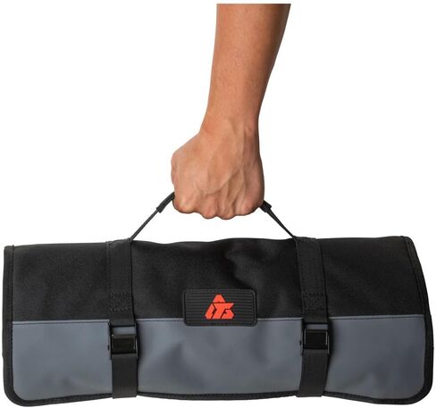 Tusk Tool Roll | Universal Use | Off-Road | 4x4 | Overlanding | UTV | ATV | Adventure | Heavy-Duty Nylon | Metal Cam-Buckles | YKK zippers | Labeled | Organized in Saudi Arabia