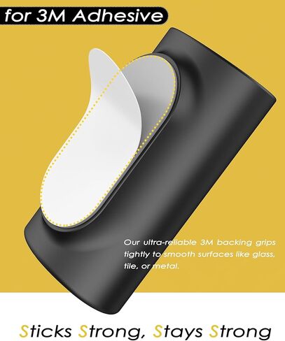 Silicone Lighter Holder with 3M Adhesive – Multi-Purpose Chapstick Holder for Lip Balm, Keys, Small Essentials – Weatherproof, Strong Hold for Indoor & Outdoor Use 3 Pack Black in Kuwait