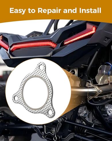 Gasket Fit for Polaris RZR PRO XP Turbo R Turbo XP 2016-2025, Replace 5814340 5814963, Fit for RZR Turbo S, RZR Turbo XP Series, Reduces Vibration & Noise in Kuwait