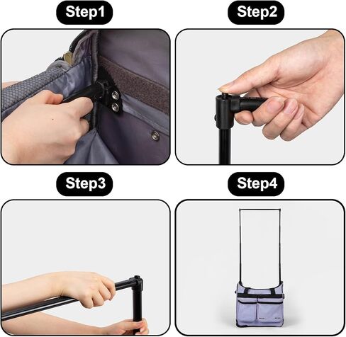 حقيبة رقص قابلة للطي مقاس 23 بوصة مع رف للملابس، حقائب ملابس دوارة لأزياء الرقص للسفر، حقيبة ملابس من القماش الخشن للراقص، حقيبة منافسة قابلة للطي بعجلات in Kuwait