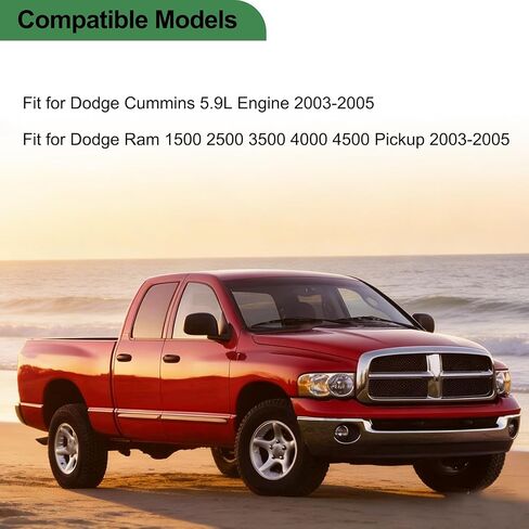 غطاء الصمام علبة المرافق للاستراحة مع موصل مناسب لدودج 5.9L الكمون RAM 2500 3500 8.9L 8.3L 2003 2004 2005 استبدال #4935079 4935078 3964093 5093067AA in Kuwait