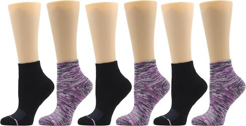 Dr. Motion Compression Quarter Socks For Women With Enhanced Cushion Breathable Arch Support in Saudi Arabia