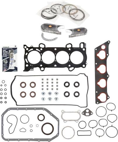 MA-5741120948-3 Full Gasket Set Bearings Rings Compatible With/For 08-09 Honda 2.4L DOHC K24Z1 K24Z2 K24Z3 K24Z7 in Saudi Arabia