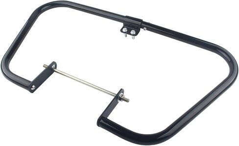 Black Engine Guard Crash Bar Compatible with Royal Enfield Meteor 350 Classic 350 2022-2024 Goan Classic 350 2024 Bullet 350 in Kuwait