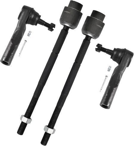 8pcs Suspension Kit for Chevy Malibu 2004-2012 Pontiac G6 2005-2010 Saturn Aura 2007-2009, Front Lower Control Arms with Ball Joints Sway Bar Links Inner and Outer Tie Rod Ends in Saudi Arabia