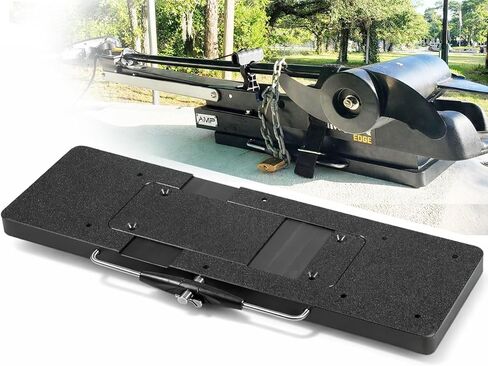 1854023 MKA-23 Composite Quick Release Bracket, Quick Mounted Plate Replacement for Riptide Electric Steer Trolling Motor, Black Composite in Kuwait