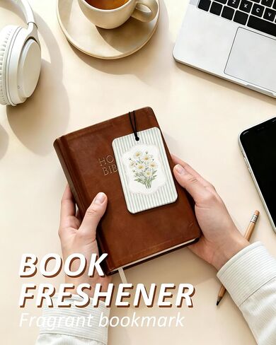 ريفي الربيع الأزهار سيارة الهواء المعطر 4 قطع، Cottagecore زهرة الجمالية شنقا معطر الهواء للسيارات خزانة الكتب درج، لطيف اكسسوارات السيارات جرلي للنساء الفتيات in Kuwait