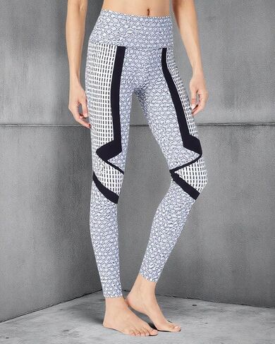 Women Fashion Slim Fit Mesh Printed Pants in Saudi Arabia