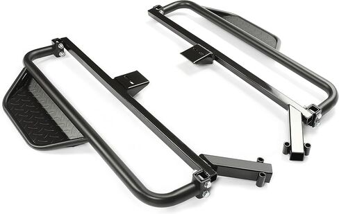 Nerf Bars Running Boards Compatible with 2018-2019 Club Car Onward Golf Carts, Drop Down Side Steps with Brackets, Left & Right Steel Pair in Saudi Arabia