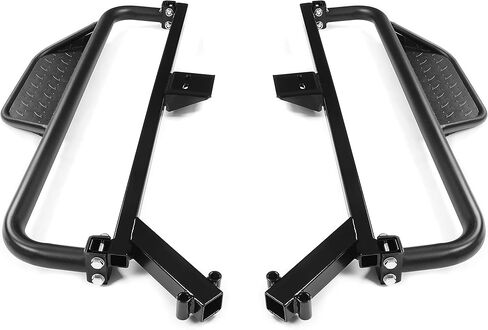 Nerf Bars Running Boards Compatible with 2018-2019 Club Car Onward Golf Carts, Drop Down Side Steps with Brackets, Left & Right Steel Pair in Saudi Arabia