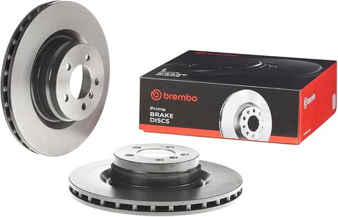 Brembo 09.9372.21 UV Coated Pillar Vented Front Brake Rotor LAND ROVER OE# LR031843 in Saudi Arabia