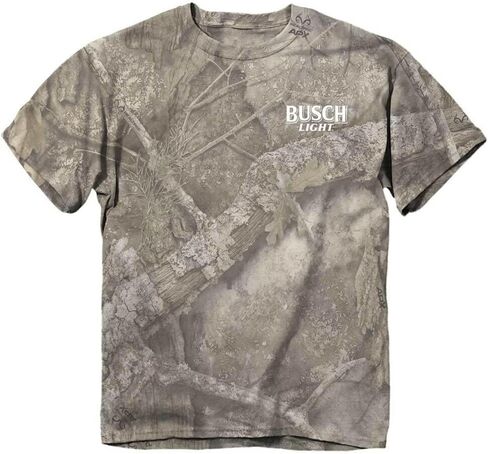 Busch Light | تي شيرت Camo Lab Duck Scene | مزيج من القطن والبوليستر in Kuwait