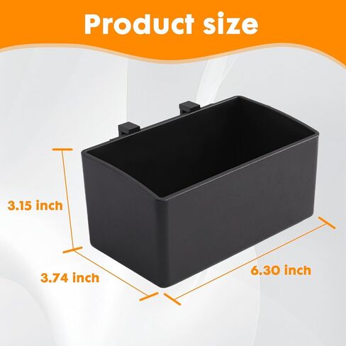 صندوق تخزين معلق من ELAFROS لعربة الأدوات - صندوق منظم سهل التركيب للأجزاء والأدوات الصغيرة، متوافق مع MF3، MF3P، T2AP، T3PB، T3PSB in Kuwait