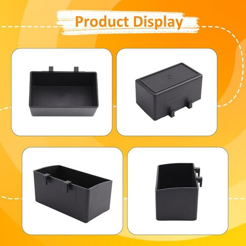 صندوق تخزين معلق من ELAFROS لعربة الأدوات - صندوق منظم سهل التركيب للأجزاء والأدوات الصغيرة، متوافق مع MF3، MF3P، T2AP، T3PB، T3PSB in Kuwait