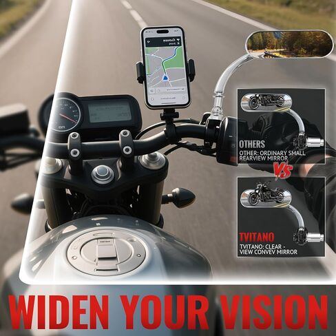 مرايا الدراجات النارية للمقود، مرايا جانبية من الكروم بيضاوية الشكل متوافقة مع Harley Road King، Softail، Street Glide، Electra، Sportster، Dyna والمزيد in Kuwait