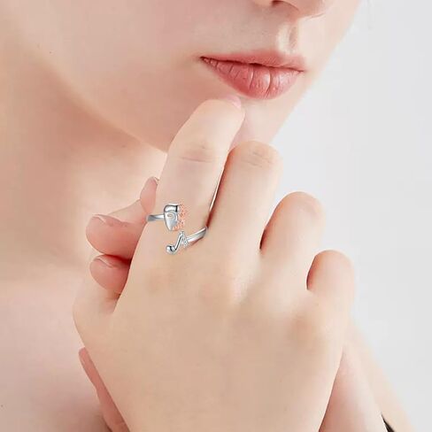 Phantom of the Opera Ring 925 Sterling Silver Phantom of the Opera Mask Pendant Broadway Music Theatre Gifts Jewelry for Women in Saudi Arabia