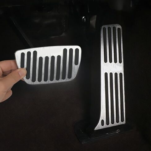 Car Aluminum Alloy Non-Slip Gas Brake Accelerator Foot Pedal Cover Fit for Lexus ES 2021-2025 ES250 ES300h ES350 Automotive Interior Accessories in Saudi Arabia