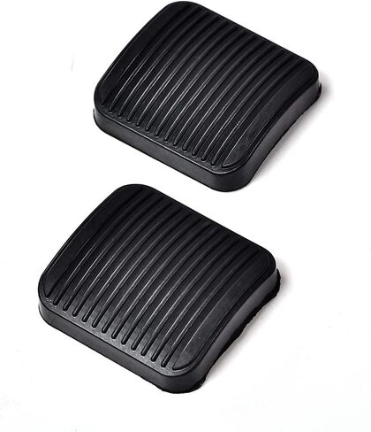 طقم وسادة دواسة الفرامل والقابض من GRAND ORANGE متوافق مع Jeep Wrangler TJ LJ 1987-2006 / Fit Jeep Cherokee XJ 1987-2001 غطاء وسادات الدواسة قطعتان 52002750 20780 in Saudi Arabia