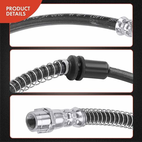 A-Premium Front Driver or Passenger Brake Hydraulic Hose Compatible with Select Mercedes-Benz Models - GLK250 2013-2015, GLK350 2010-2015 in Saudi Arabia