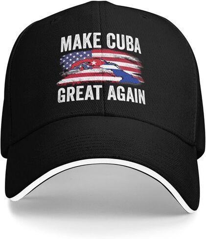 Make Cuba Great Again hat Cuban Flag Baseball Cap Red in Kuwait