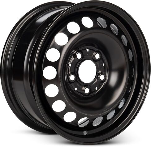 عجلة فولاذية بديلة جديدة مقاس 15 × 6.5 بوصة OEM مباشرة لسيارة Mercedes-Benz C-Class 1994-1998 5-112 مم أسود 15 بوصة حافة 2024000102 in Saudi Arabia