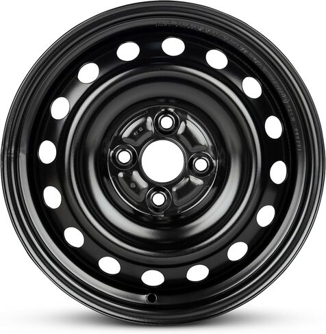 New 15x5.5 inch OEM Direct Replacement Steel Wheel for Toyota Yaris 2006-2012 4-100mm Black 15 in Rim 4261152502 in Saudi Arabia