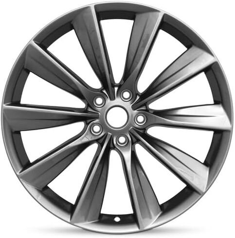 جديد 20x9 بوصة OEM استبدال مباشر عجلة ألومنيوم لـ 2016-2024 تسلا موديل X 5-120 مللي متر فحم 20 بوصة حافة 102724400A in Kuwait