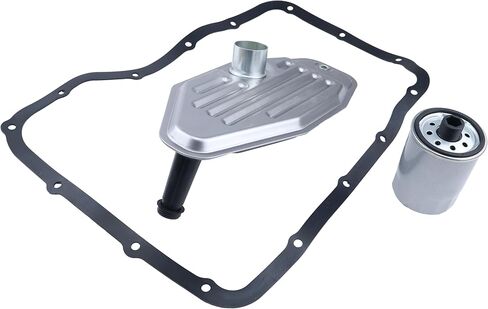 Transmission Filter Kit With Pan Gasket 5179267AD 5013470AE Compatible With 45RFE 545RFE 65RFE 66RFE 68RFE 1999-UP 4X4 in Saudi Arabia