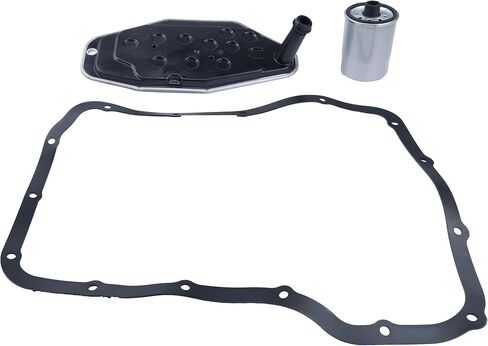 Transmission Filter Kit With Pan Gasket 5179267AD 5013470AE Compatible With 45RFE 545RFE 65RFE 66RFE 68RFE 1999-UP 4X4 in Saudi Arabia