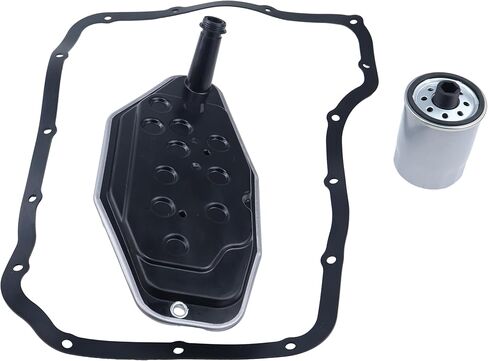 Transmission Filter Kit With Pan Gasket 5179267AD 5013470AE Compatible With 45RFE 545RFE 65RFE 66RFE 68RFE 1999-UP 4X4 in Saudi Arabia