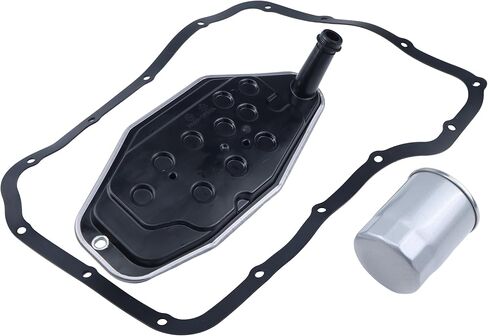 Transmission Filter Kit With Pan Gasket 5179267AD 5013470AE Compatible With 45RFE 545RFE 65RFE 66RFE 68RFE 1999-UP 4X4 in Saudi Arabia