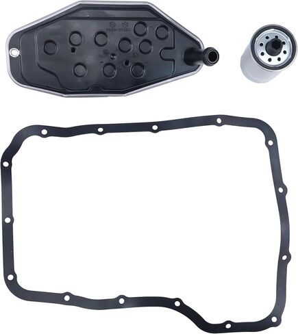 Transmission Filter Kit With Pan Gasket 5179267AD 5013470AE Compatible With 45RFE 545RFE 65RFE 66RFE 68RFE 1999-UP 4X4 in Saudi Arabia