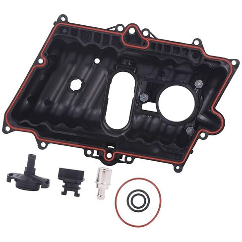 مشعب سحب المحرك العلوي مع حشية متوافق مع 1996-2002 شيفروليه تشيفي جي إم سي C/K 1500 2500 تاهو يوكون 5.0 5.7L 8.1L استبدال # 12552752 17113206 615181 615-181 17113541 in Kuwait