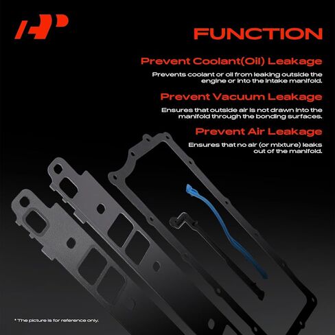 A-Premium Lower and Upper Engine Intake Manifold Gasket Set Compatible with Jeep Grand Cherokee 1998 & Dodge Durango/Dakota 1998-2003, Ram 1500 2500 3500, Ram 1500 2500 3500 Van, B1500, B2500, B3500 in Saudi Arabia