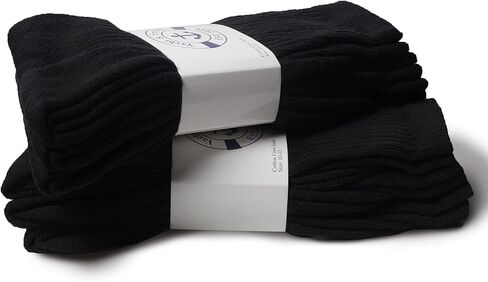 Yacht & Smith 12 Pairs Of Mens Wholesale Bulk Sports Crew, Athletic Case Pack Socks in Saudi Arabia