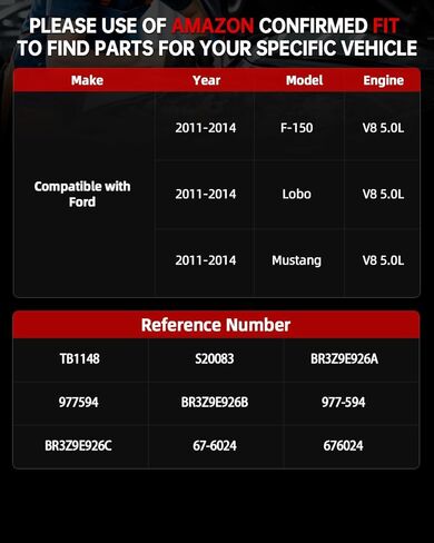 OKLPF Electronic Throttle Body Compatible with Ford Models F-150 Lobo Mustang 2011-2014 V8 5.0L，Replacement Number TB1148 in Kuwait