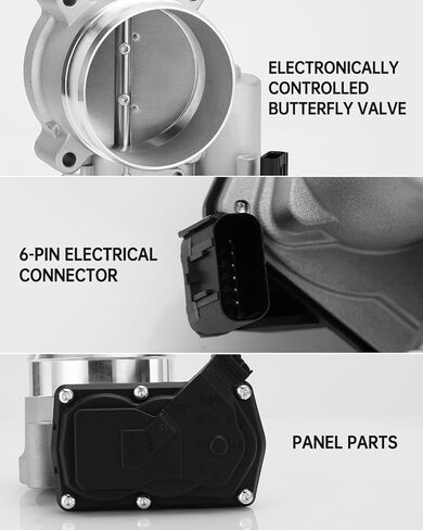 OKLPF Electronic Throttle Body Compatible with Ford Models F-150 Lobo Mustang 2011-2014 V8 5.0L，Replacement Number TB1148 in Kuwait