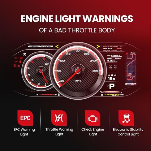 MOCA S20025 مجموعة جسم الخانق استبدال 2005-2007 لـ Ford Five Hundred 3.0L (بدون أنابيب)، 2005-2007 لـ Ford Freestyle 3.0L (بدون أنابيب)، 2005-2007 لـ Mercury Montego 3.0L (بدون أنابيب) in Saudi Arabia