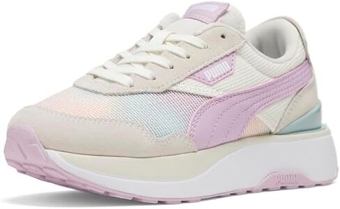 حذاء رياضي كاجوال برباط من PUMA Kids Girls Cruise Rider Summer Daze - أبيض in Saudi Arabia
