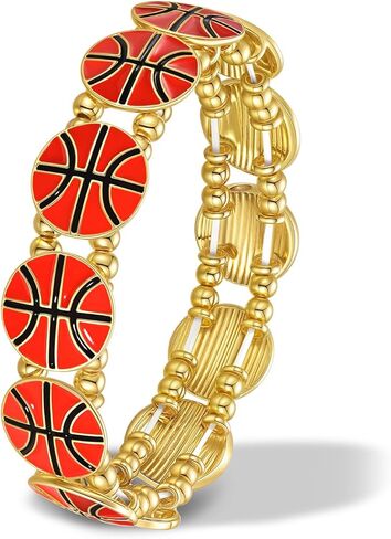 BVGA Game Day Bracelets for Women Golf Baseball Basketball Football Soccer Bracelets Game Day Outfits Jewelry Accessories Sports Party Favors Gifts in Saudi Arabia
